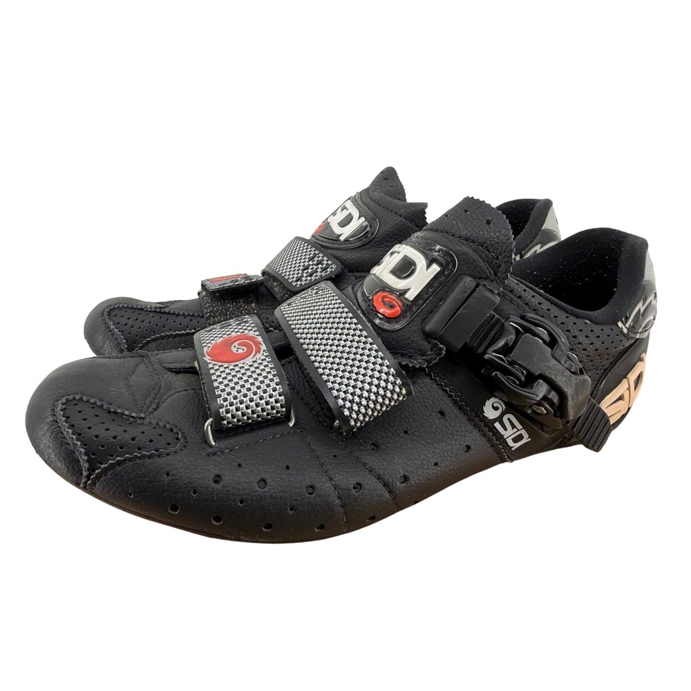 Sidi Genius 3 Women's Black Cycling Road Bike Shoes Size 39‎